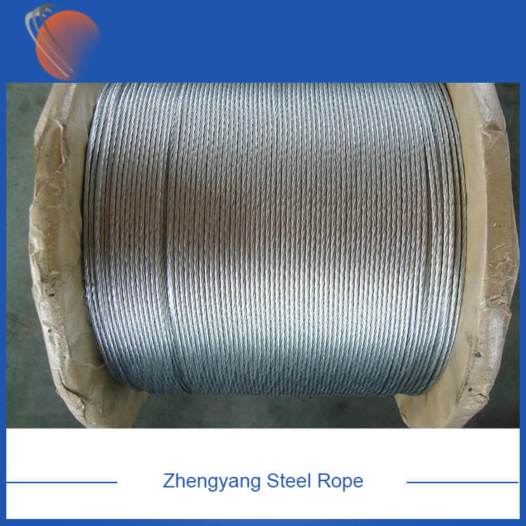 ASTM A475 Zinc Coated Steel Wire Strand