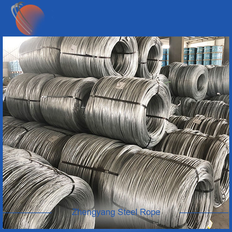 Hot Dip Galvanized Steel Wire Para sa Pag-redrawing